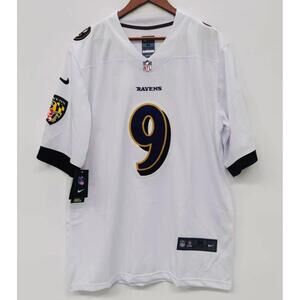 Justin Tucker Baltimore Ravens Nike Jersey white